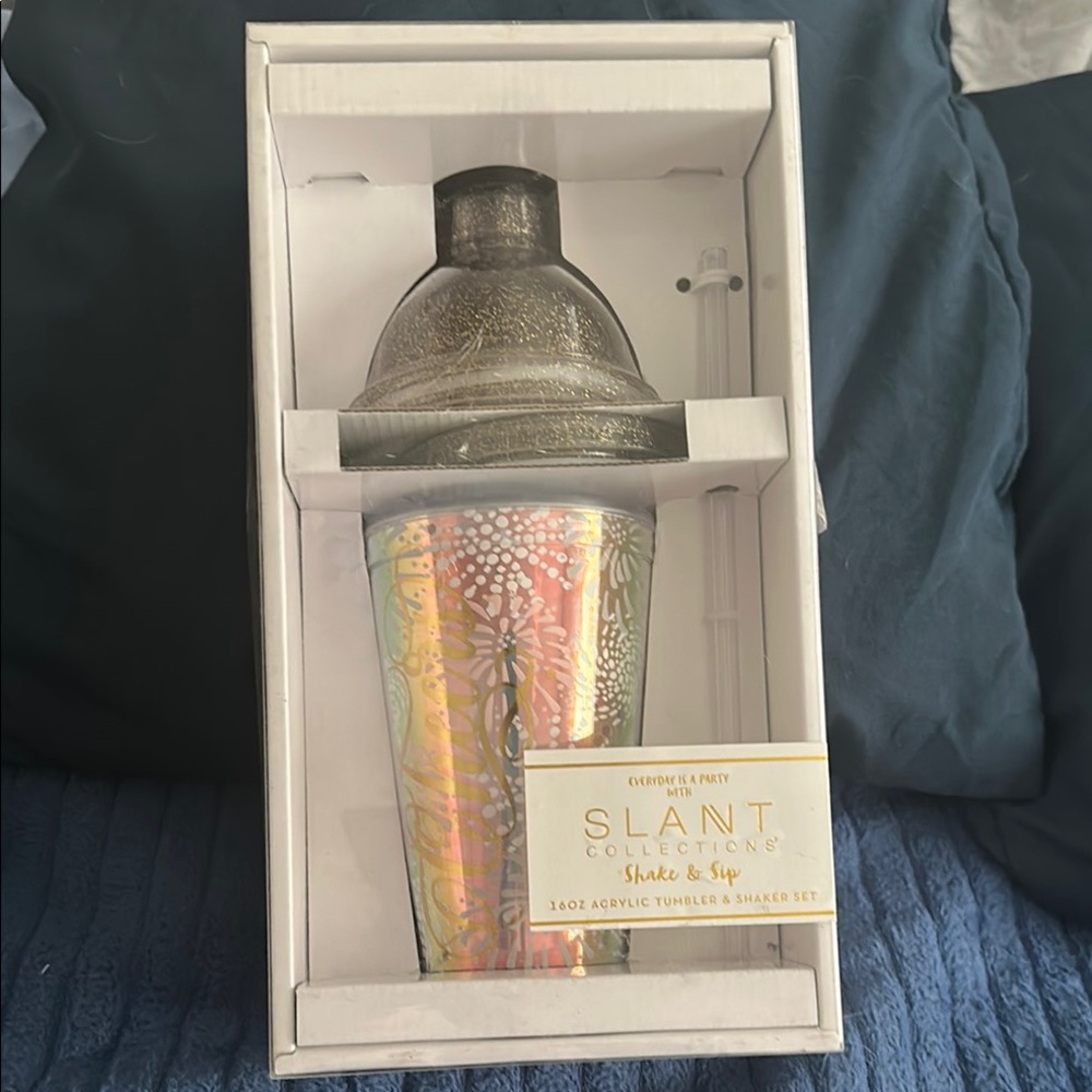 Colorful Acrylic Shake & Sip Tumbler